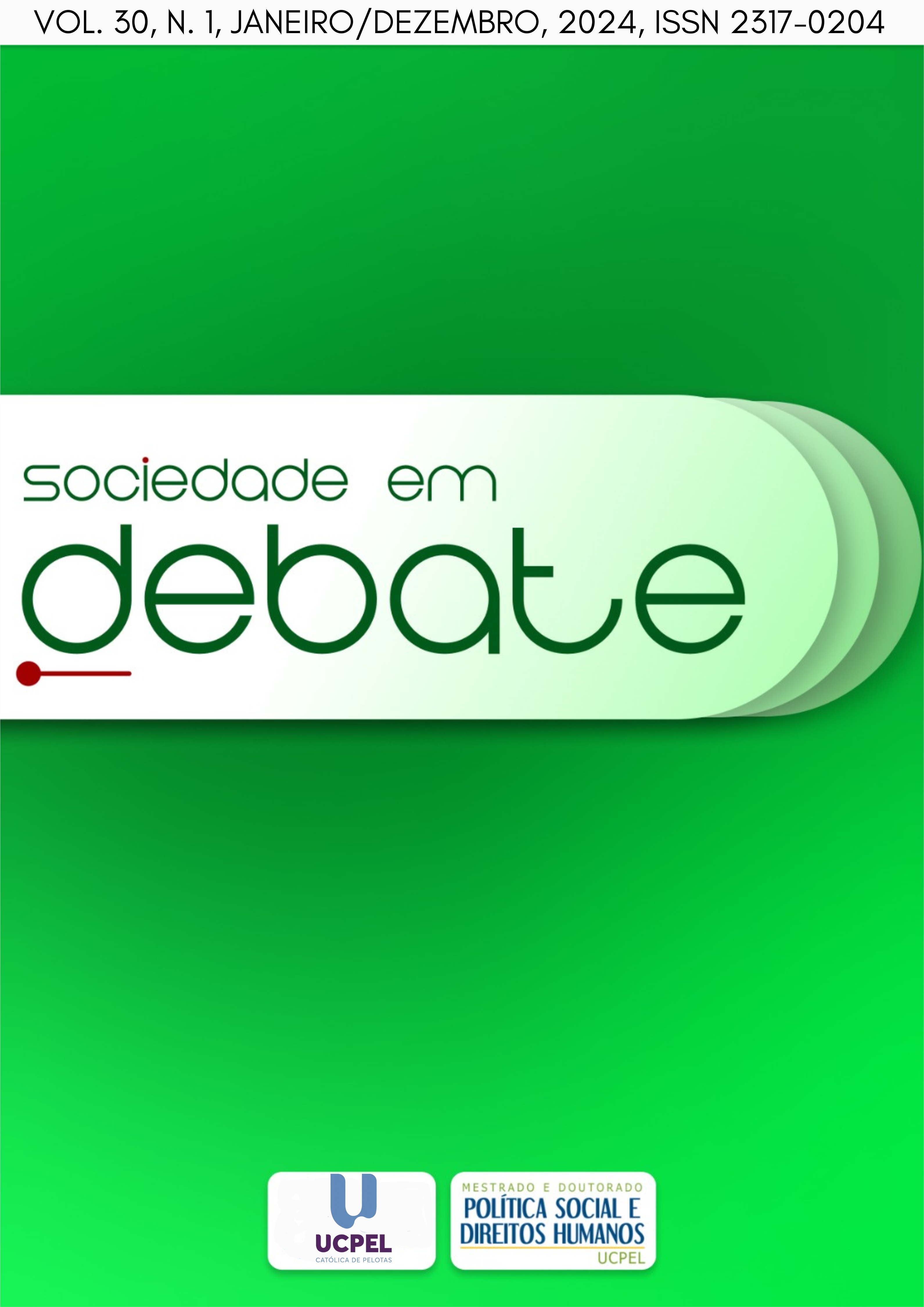 					Visualizar v. 30 n. 1 (2024): Sociedade em Debate
				